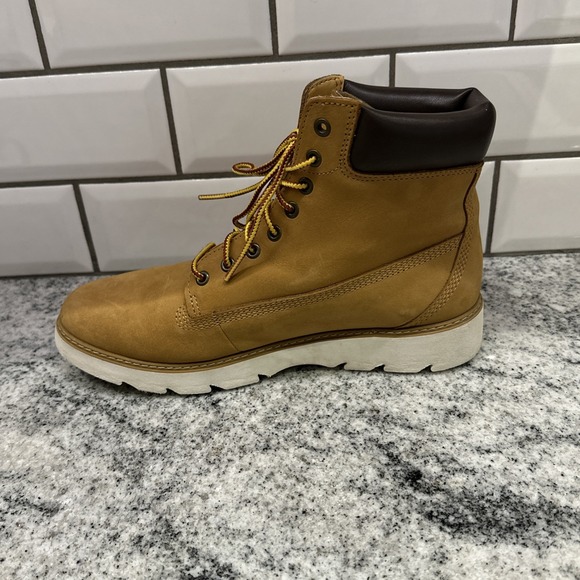 Timberland Sensorflex‎ Women's 7 Boots Wheat ReBOTL Leather Lace-Up Waterproof - Picture 6 of 11